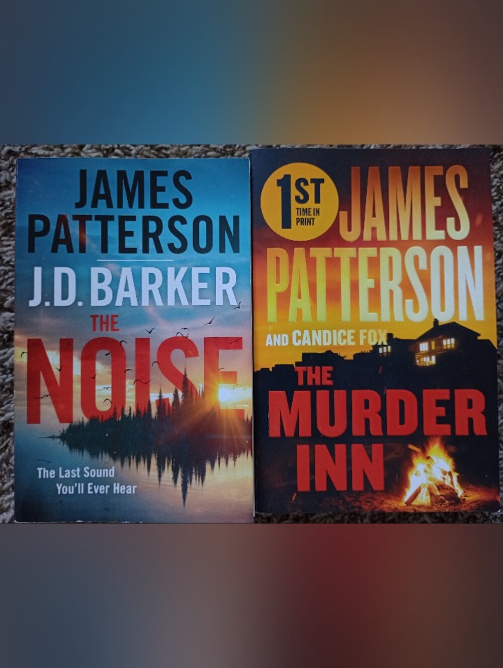 2 James Patterson Books